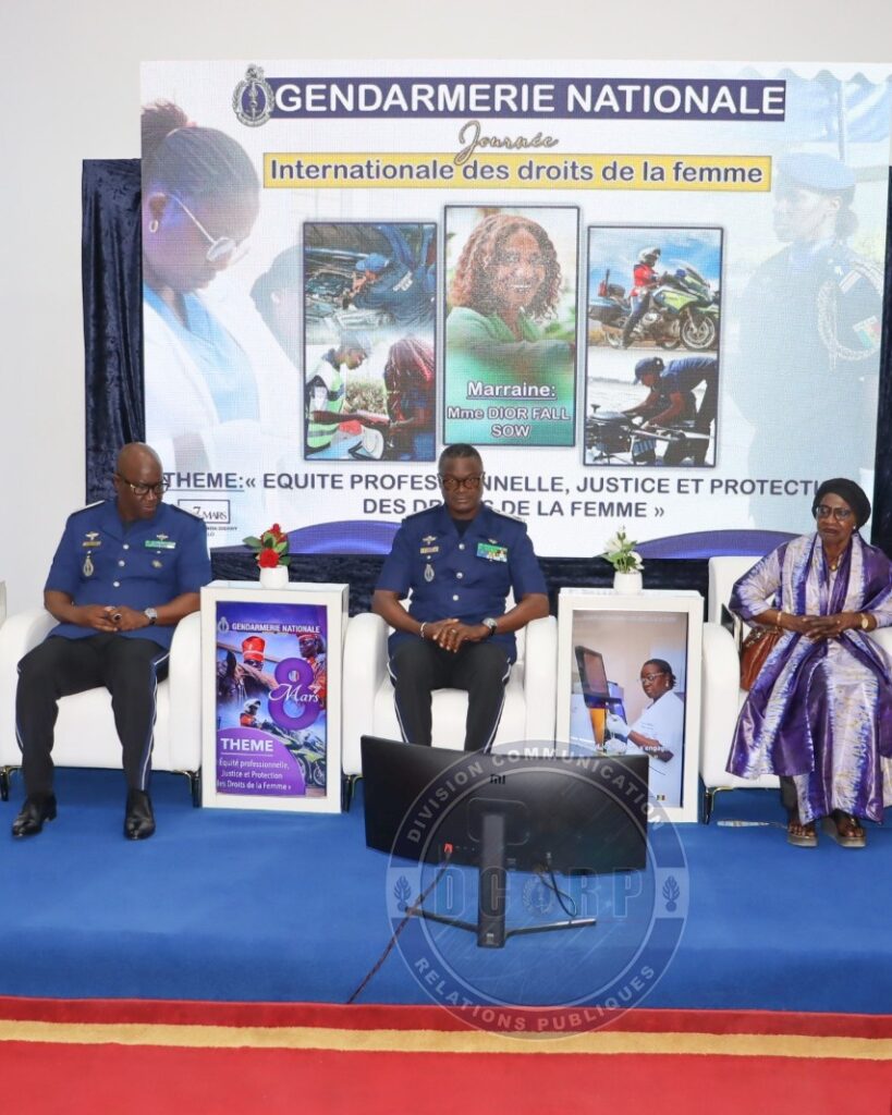 649517329_122202648566050392_5243510108497967807_n-819x1024 La Gendarmerie nationale, partenaire privilégié de l’AJS, célèbre la femme.