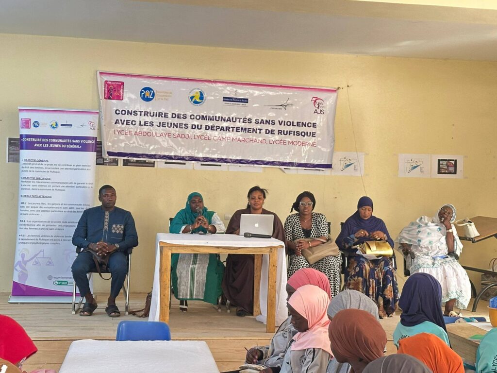 671603234_1259282166386422_8404116597482903462_n-1024x768 Mise en oeuvre du projet "Construire des communautés sans violence avec les jeunes" : l'AJS renforce les capacités des acteurs en leadership transformel