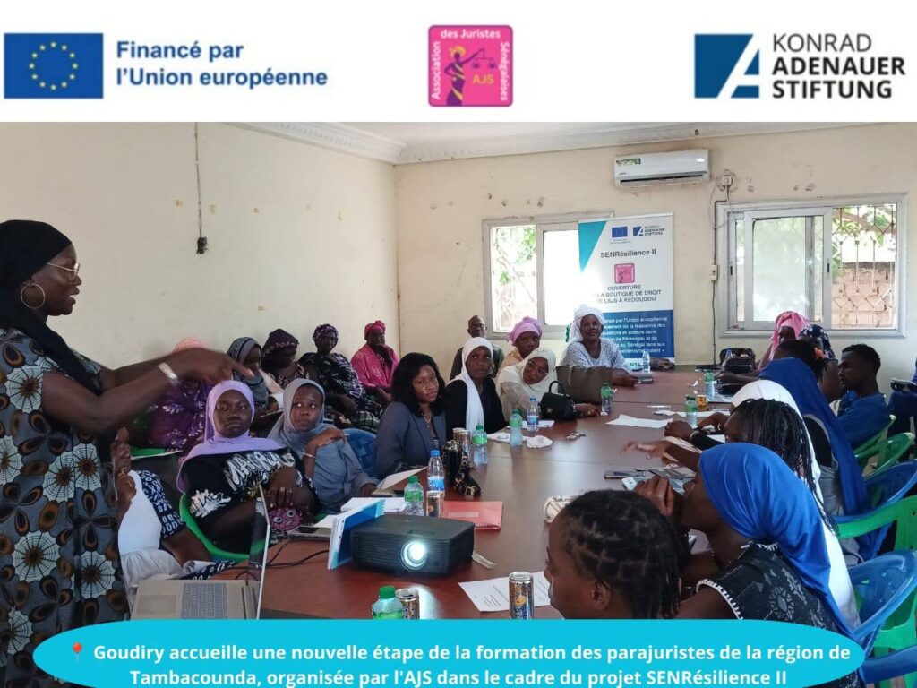 743975475_1340014671646504_995259575637800560_n-1024x768 Goudiry se mobilise pour rapprocher le droit des communautés